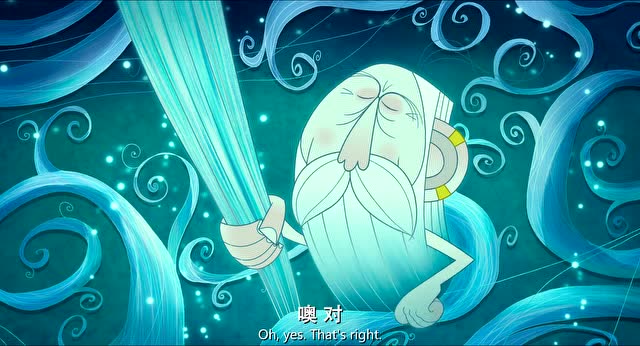 海洋之歌:本向老爷爷说明自己的来意,他只是在寻找妹妹西尔莎