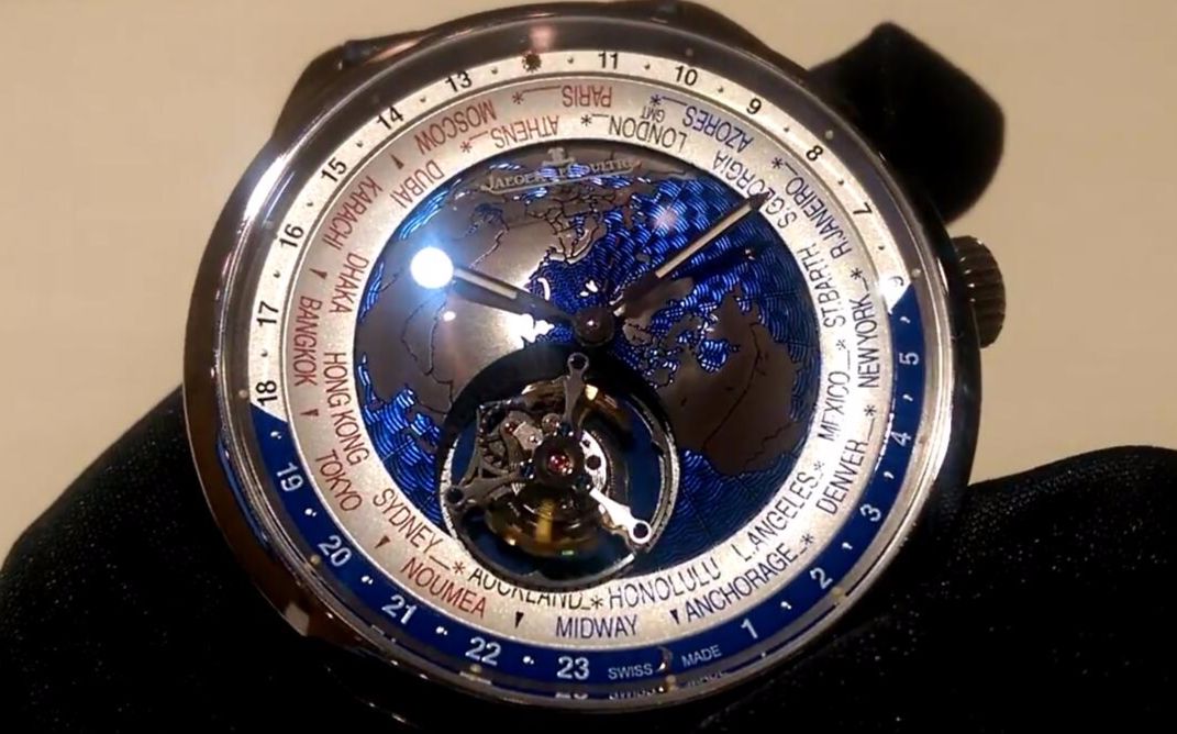 tourbillon universal time 地球物理天文台系列世界时间陀飞轮腕表