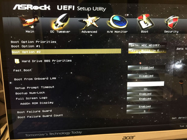 华擎的主板怎么添加新硬盘,今天刚接上线,系统