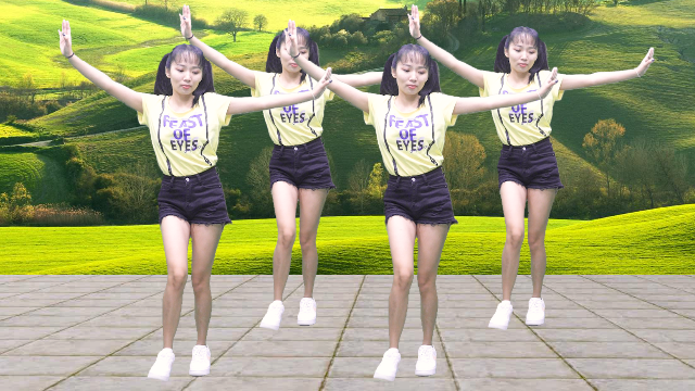 最新dj 广场舞《 我从草原来》美女动人舞姿,热辣妖娆