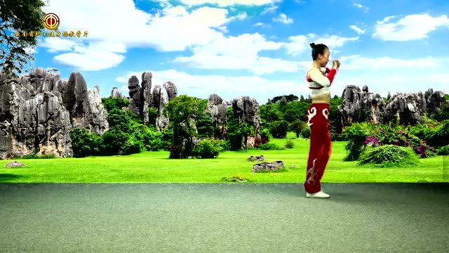 云南省职工健身操教学视频《摇摆身体》