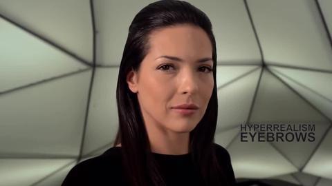 实拍:国外专业纹绣师 纹眉过程