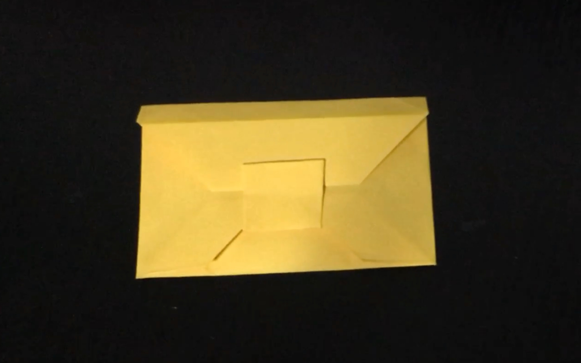 【折纸视频】开锁信封折纸!正方形纸巧折信封,简单创意手工