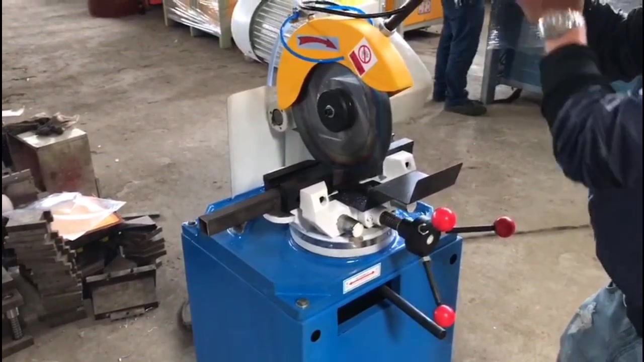 小型手动 b>切管机 /b>  b>高速 /b>无毛刺切割机 45度90度