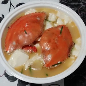 白蟹豆腐煲的做法步骤图,白蟹豆腐煲怎么做