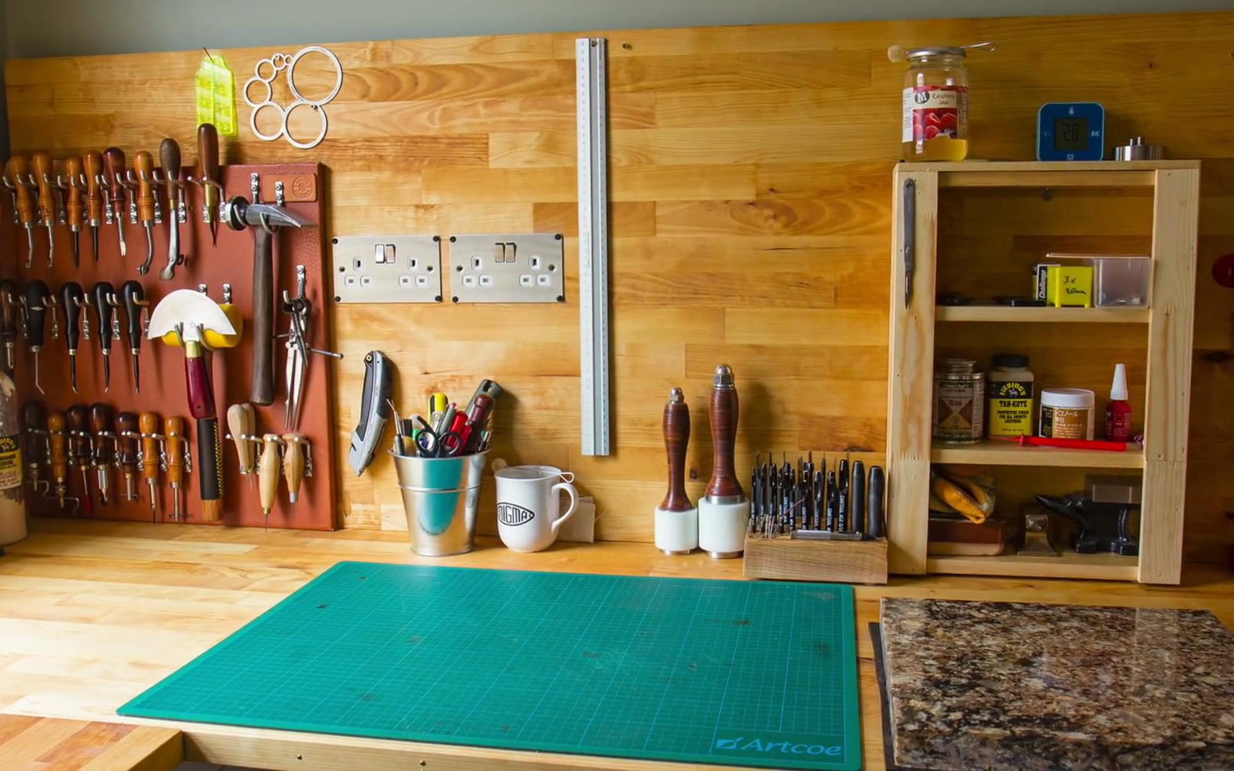 【手工皮艺】别人的工作间系列(合集)