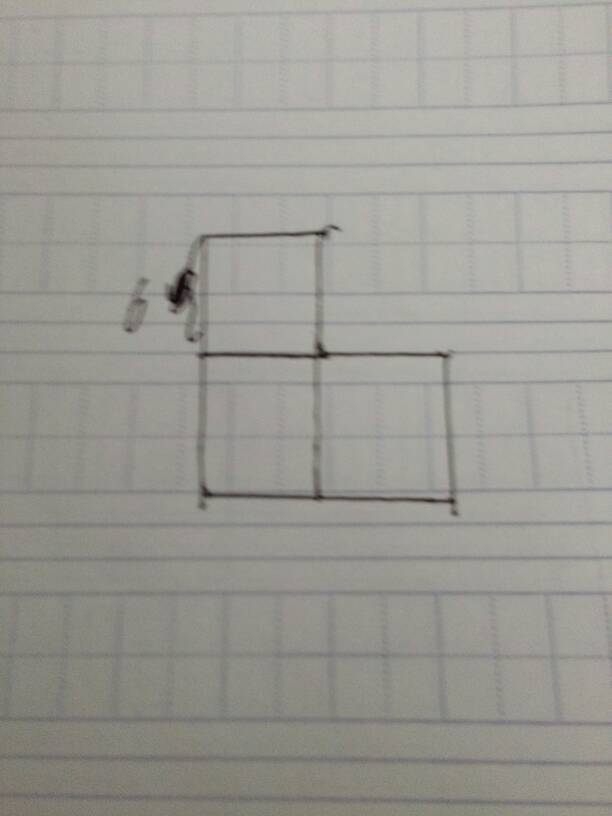 三个相同的正方形拼成下面的图形,你能否把它