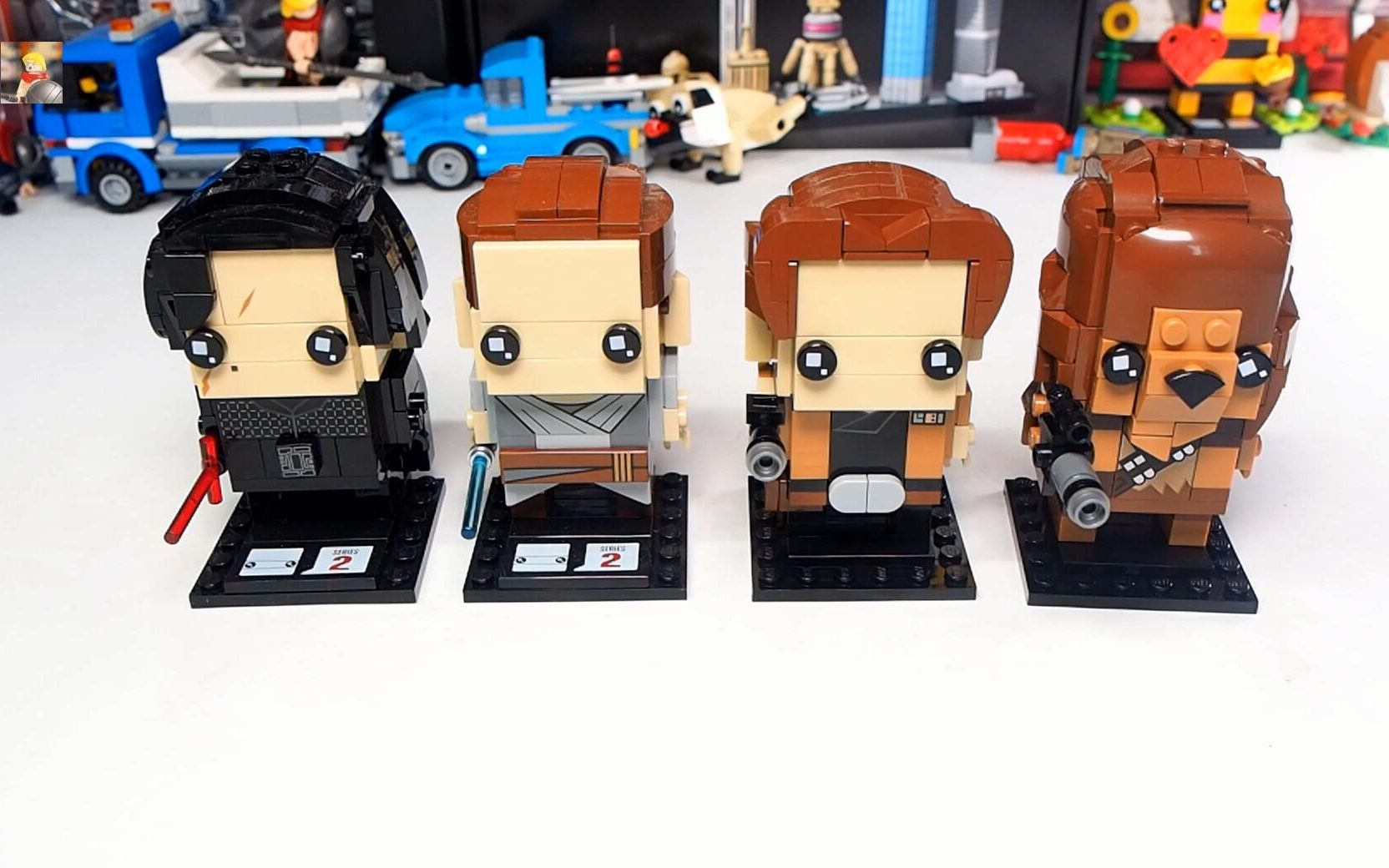 乐高搭建:乐高方头仔41609星球大战里的楚巴卡