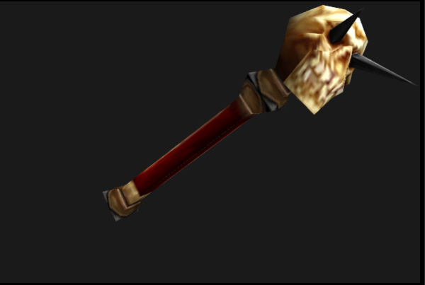 wow蓝色骷髅法杖叫什么