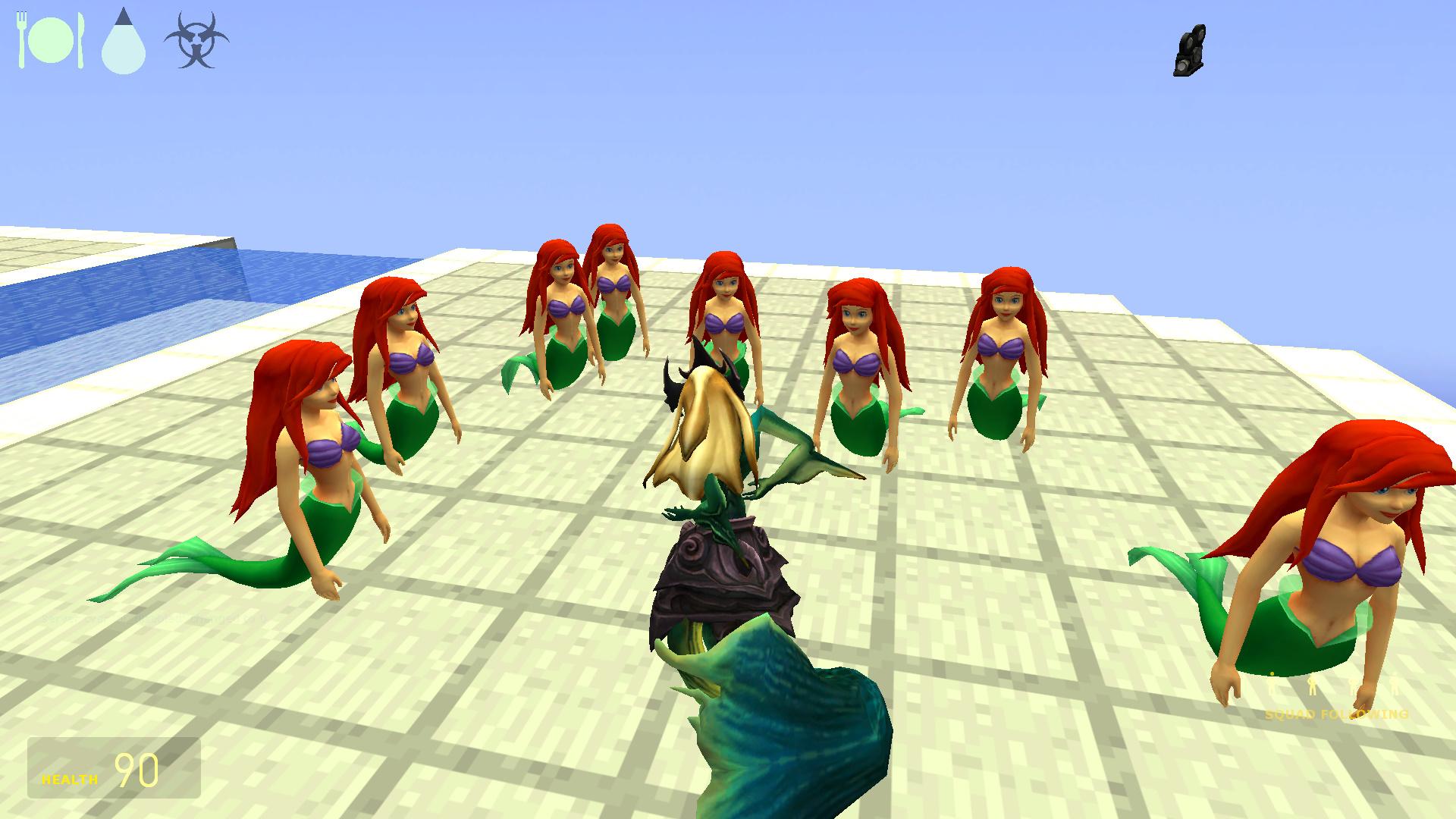 我的世界 美人鱼跳舞