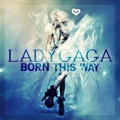 我要lady gaga《born this way》专辑封面要很大很大,因为我拿来做