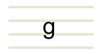 g的拼音怎么写?