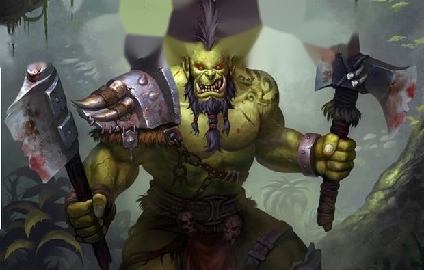 为什么艾泽拉斯的兽人都是绿皮?_360问答