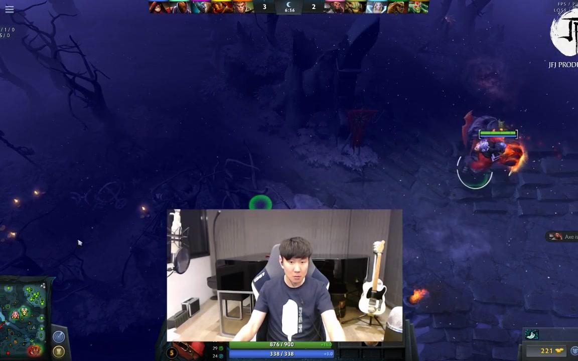 [图]【林俊杰】170325直播 DOTA2