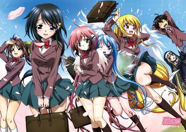 谁有一群穿校服的学生一起美好快乐的校园时光的动漫图片