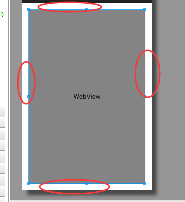 怎么去掉 android webView 四周的空白边框