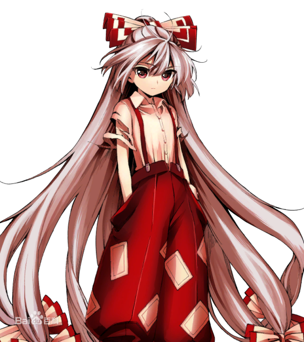 《东方project》  人物:藤原妹红 其他名称:蘑菇汤,蘑菇碳,妹碳,爷们