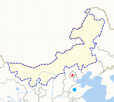 呼和浩特在中国的位置图片