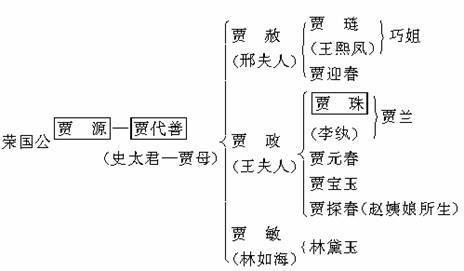 帮帮忙啊. 根据"冷子兴演说荣国府"的内容,画出贾府人物关系图