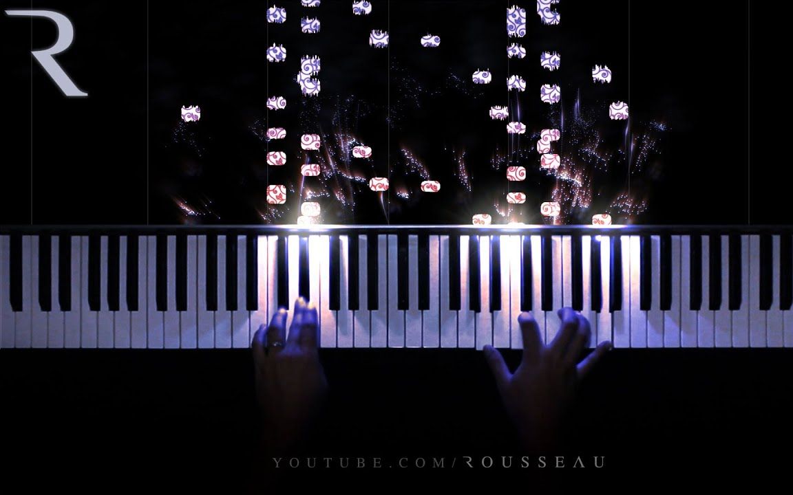 [图]【特效钢琴】拉赫玛尼诺夫 E小调音乐瞬间Op.16 No.4 - by Rousseau