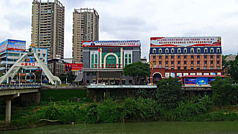 河口口岸越南街二楼图片