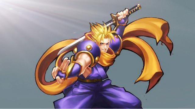 侍魂3之加尔福特vs千两狂死郎,美国忍者只有疯狂进攻才能获胜