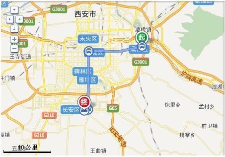 西安纺织城地铁站地图图片