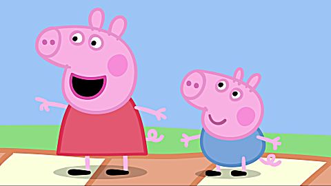 小猪佩奇 第一季 英文版 第15集 野餐picnic