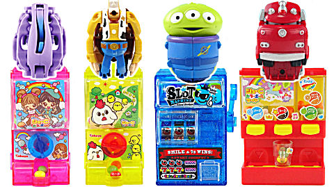 玩具益趣园 2017 第201集恐龙糖果机食玩 趣味变形蛋