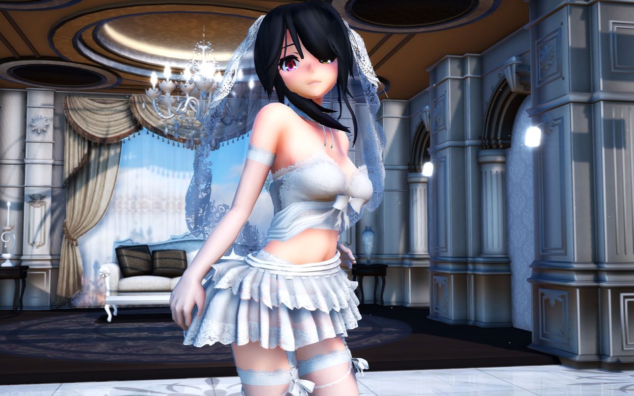 [图]【MMD】时崎狂三-婚纱礼服 当我的新娘吧(Tokisaki Kurumi- Wedding Dress)【Love Me If You Can】