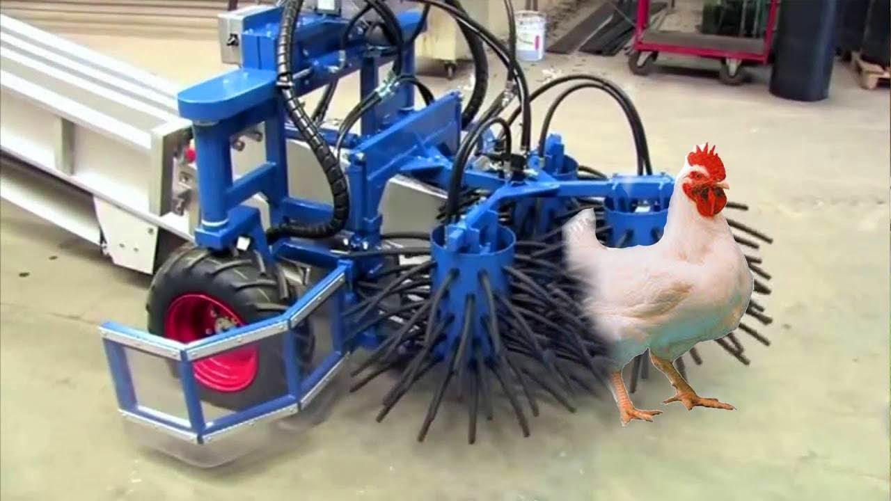 智能 技术智能 养鸡自动鸡捕火鸡运输巨型机