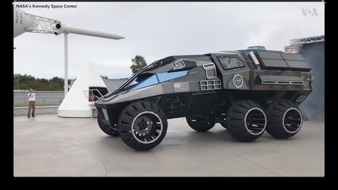 酷炫!nasa发布火星专用版概念太空车 太空版 越野车