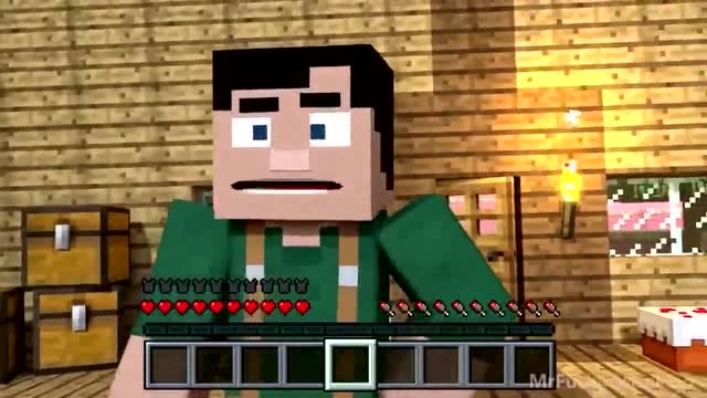 我的世界动画:烦人的村民