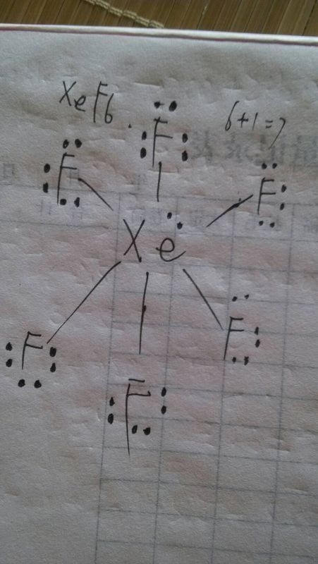 六氟化氙的电子式是什么