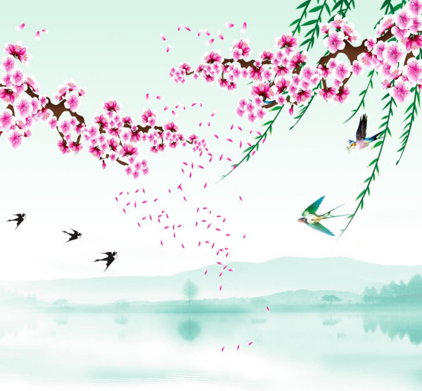 把《晚春》改成作文