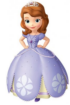 苏菲亚公主全身照怎么画