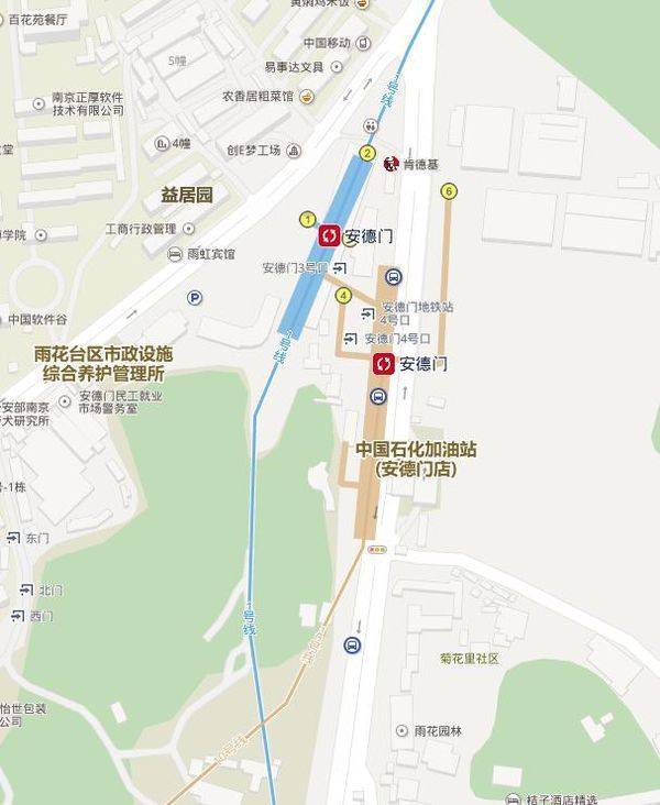 南京地铁1号线怎样换乘到10号线