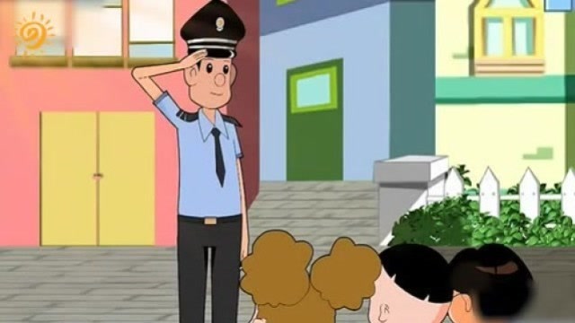 大头儿子小头爸爸: 大头儿子要把捡的钱,给警察叔叔