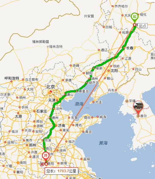 哈尔滨到安徽阜阳多远