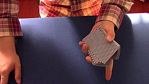 花式手法单手 洗牌扑克花式