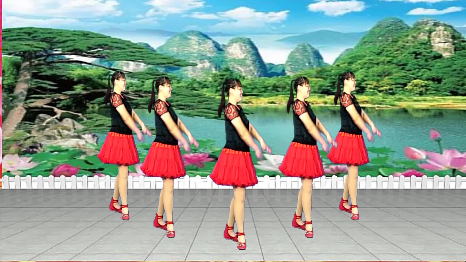 精选金曲广场舞《 一生无悔》优美16 步简单易学特好看