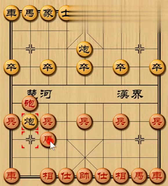 中国象棋讲解:敢死炮系列,高手也招架不住双将秘技,太精彩了!