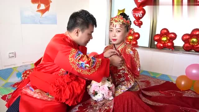 实拍 东北小伙 结婚录像,新娘温柔漂亮,新郎憨厚朴实,天赐良缘!