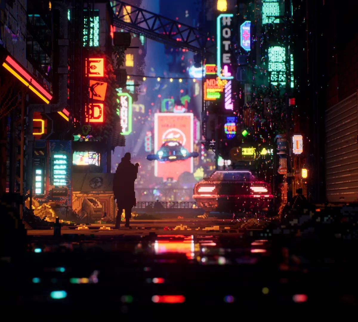 [图][独立游戏]最后一夜2020预告 虚幻4制作 ---The Last Night UE4 Fan Project