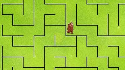 光头强设陷阱 熊大走迷宫 熊出没之探险日记