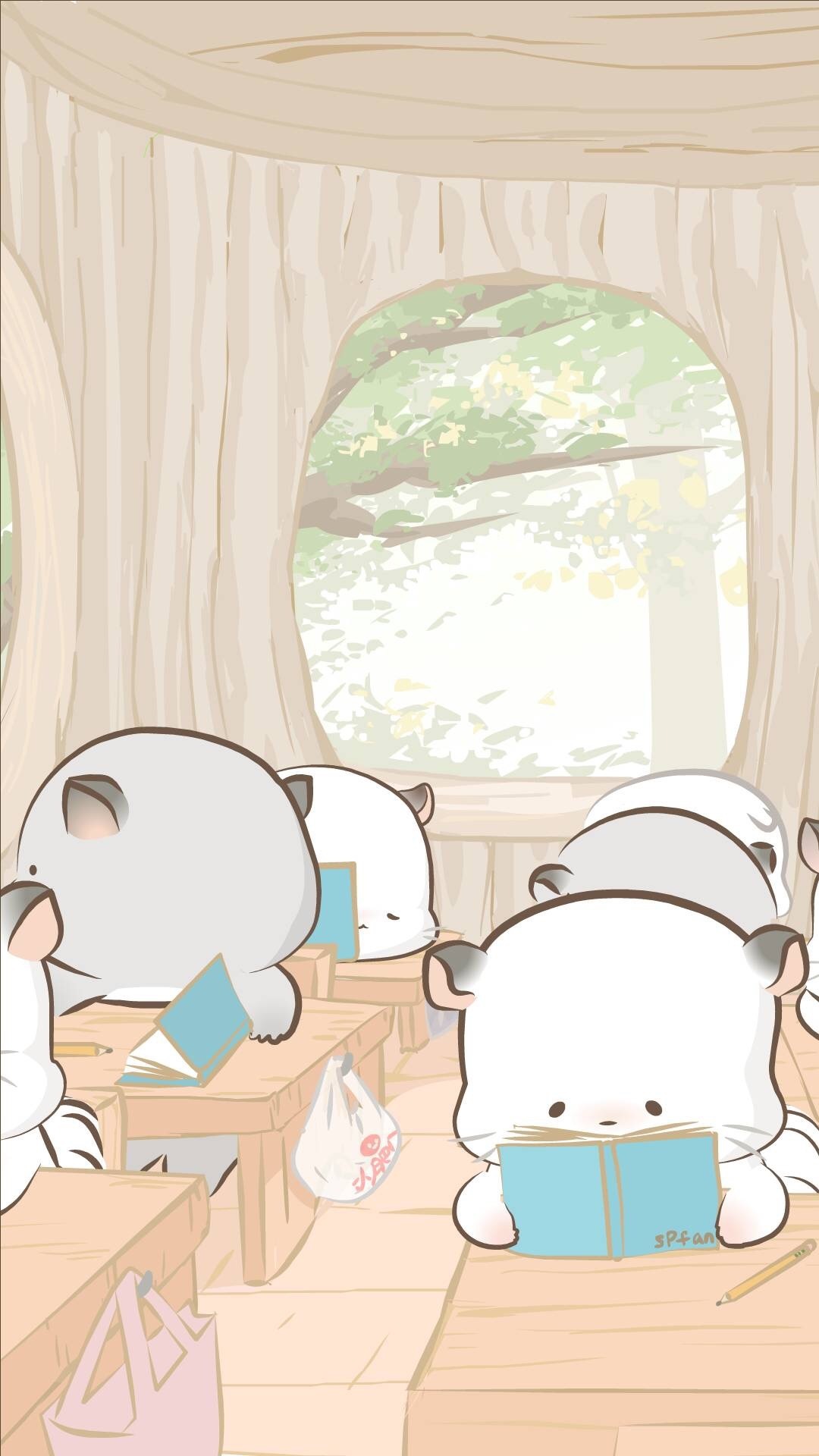 可爱的四毛手机壁纸[图8]