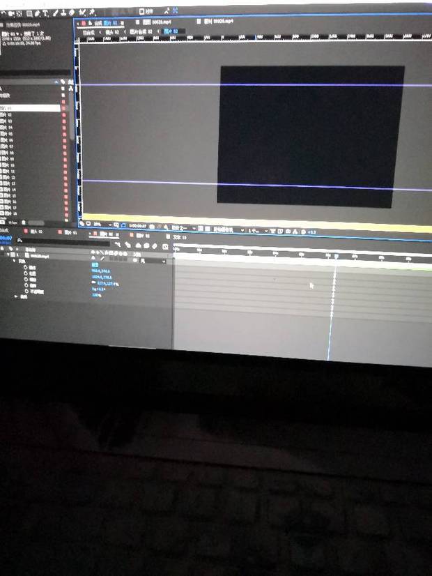 ae替换素材后显示不出来