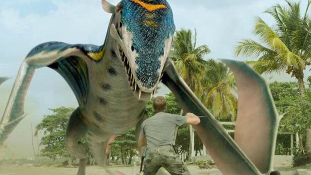 5分钟看《八爪 b>狂鲨大战 /b>梭鱼翼龙》,两个变种.