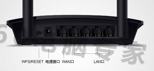 迅捷路由器上的插口什么样的