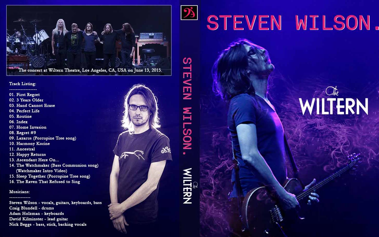 [图]Steven Wilson - 2015 洛杉矶演唱会 Hand Cannot Erase, Live at The Wiltern, Los Angeles